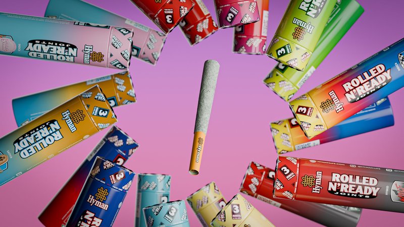 Hyman Rolled N Ready tube circle display