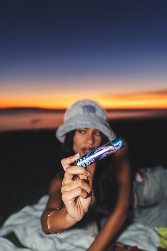 Custom labeled tube packaging