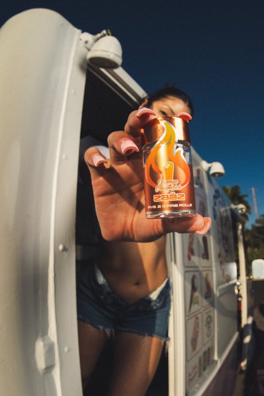 Custom branded glass jar packaging